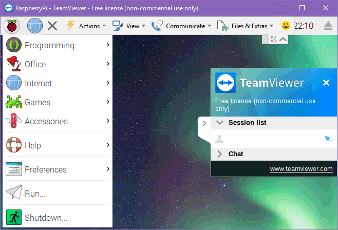 set remote wake up with teamviewer